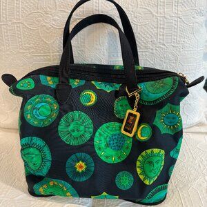 Italian Versace Bag Vintage 90’s Celestial Pattern
